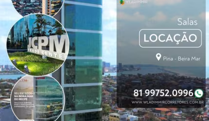 Sala Comercial para Locação em Recife, Pina, 1 banheiro, 1 vaga