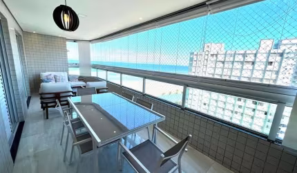 Apartamento 04 dormitórios - Vista Mar - Lazer Completo - Bairro: Guilhermina
