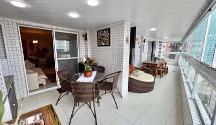 Apartamento 3 dormitórios  - Vista Mar - Mobiliado - Bairro: Guilhermina