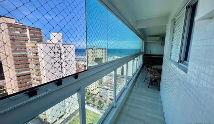 Apartamento 02 dormitórios  - Vista Mar - Mobiliado - Bairro: Caiçara