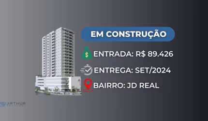 Apartamento 1 dormitório  - Vista Mar - Lazer Completo - Bairro: Jd.Real