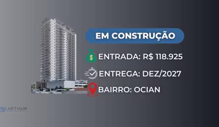 Apartamento 3 dormitórios - Lazer Completo - Bairro: Ocian