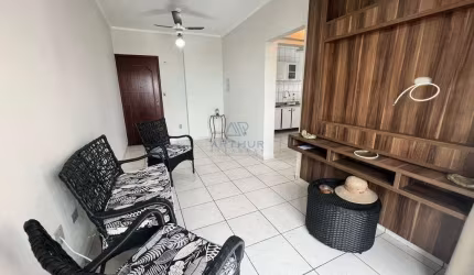 Apartamento 1 dormitório  - Vista Mar - Mobiliado - Bairro: Tupi
