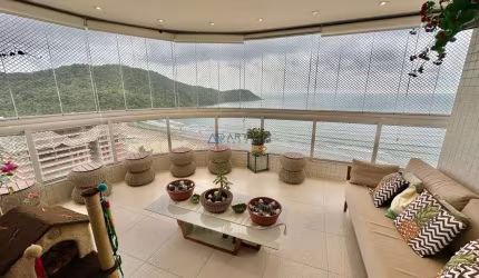 Apartamento em Praia Grande, Canto do Forte com 4 quartos, 2 suíte, 213m²