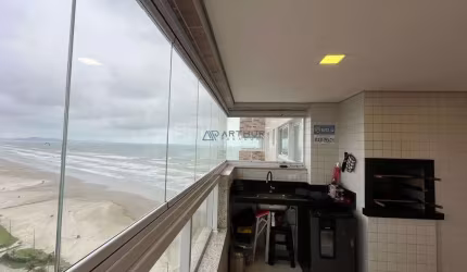 Apartamento à venda em Praia Grande no Caiçara com 03 Dorm., 01 Suíte, 02 Vagas
