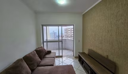 Apartamento à venda em Praia Grande frente mar com 2 dormitório e lazer completo