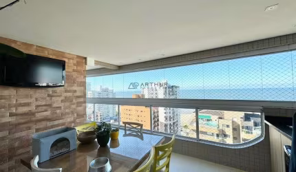 Apartamento à venda em Praia Grande na Aviação, 3 suítes, 2vagas, lazer completo