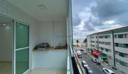 Apartamento à venda na Praia Grande na Tupi, 02 dormitórios, 01 suíte