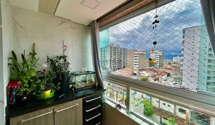 Apartamento à venda em Praia Grande, 02 dormitórios, vista livre e andar alto