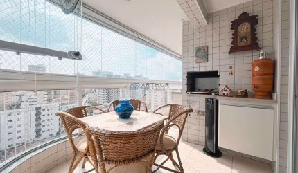 Apartamento à Venda em Praia Grande com 2 quartos, 2 suítes, 2 vaga e 99m²