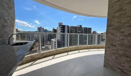 Apartamento alto padrão de 3 dorm(s) sendo 3 suítes na Guilhermina em Praia Grande.