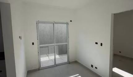 Casa térrea nova de condomínio com 1 dormitório, 1 vaga,   no Boqueirão em Praia Grande SP.