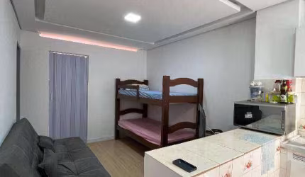 Kitnet com 1 dormitório à venda por R$ 180.000,00 - Aviação - Praia Grande/SP