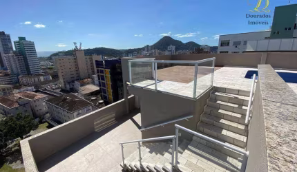 Cobertura com 4 dormitórios à venda, 420 m² por R$ 1.270.000,00 - Boqueirão - Praia Grande/SP
