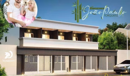 Casa com 2 dormitórios à venda, 62 m² por R$ 289.000 - Jardim Quietude - Praia Grande/SP