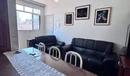 Apartamento com 2 dormitórios à venda, 72 m² por R$ 329.000,00 - Boqueirão - Praia Grande/SP