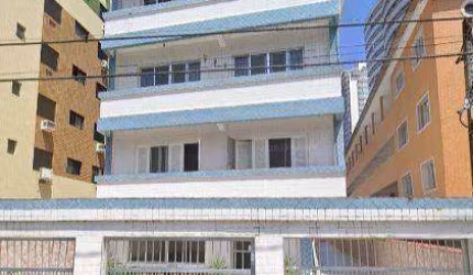 Kitnet com 1 dormitório à venda, 45 m² por R$ 260.000,00 - Canto do Forte - Praia Grande/SP