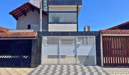 Casa com 3 dormitórios à venda, 110 m² por R$ 392.000 - Maracanã - Praia Grande/SP