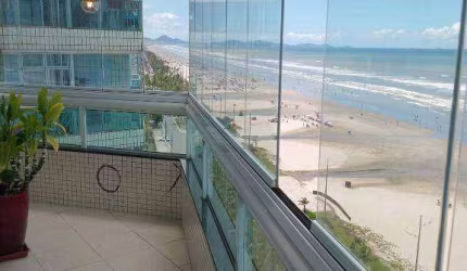 Apartamento com 3 dormitórios à venda, 120 m² por R$ 800.000 - Caiçara - Praia Grande/SP
