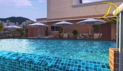 Apartamento à venda, 57 m² por R$ 480.000,00 - Canto do Forte - Praia Grande/SP