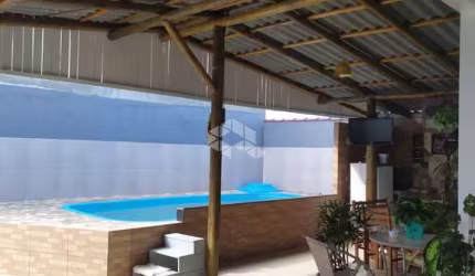 CASA COM 3 DORMITÓRIOS/QUARTOS,1 SUÍTE, E UMA VAGA DE GARAGEM, EM  PALHOÇA SC, BAIRRO PASSAGEM DO MACIAMBÚ À VENDA POR R$360.400,00