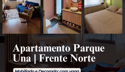 Una: Apartamento de Andar Alto, Mobiliado e Decorado.
