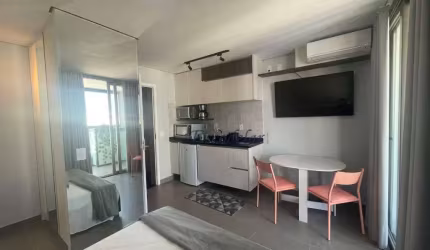Apartamento com 1 dormitório para alugar, 32 m² por R$ 5.743,52/mês - Jardim América - São Paulo/SP
