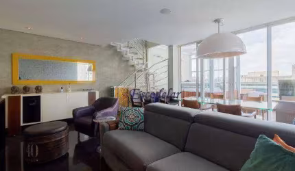 Cobertura com 2 dormitórios à venda, 102 m² por R$ 3.600.000,00 - Vila Olímpia - São Paulo/SP