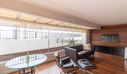 Cobertura com 1 dormitório para alugar, 130 m² por R$ 12.580,00/mês - Paraíso - São Paulo/SP