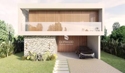 Casa em construção com 4 dormitórios à venda - Condomínio Fazenda SerrAzul Santa Maria - Itupeva/SP