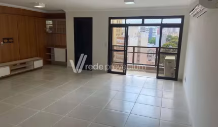 Apartamento com 3 quartos para alugar na Avenida Francisco Glicério, 2301, Vila Itapura, Campinas, 150 m2 por R$ 5.500