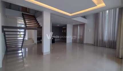 Casa em condomínio fechado com 4 quartos para alugar na Rua das Abélias, 1, Alphaville Dom Pedro, Campinas, 275 m2 por R$ 19.700