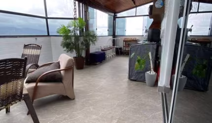 Cobertura à venda em Praia Grande, Vila Caiçara, com 3 quartos, 174m²