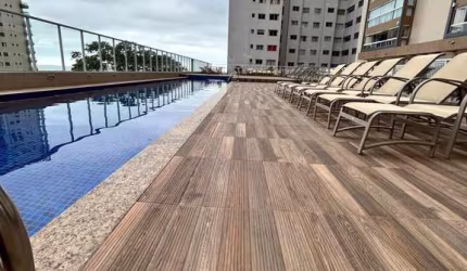 Apartamento à venda em Praia Grande com vista para o Mar, Aviação, com 2 quartos, 91,14m²