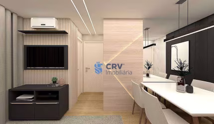 Apartamento com 2 dormitórios à venda, 45 m² por R$ 410.000,00 - Parque Jamaica - Londrina/PR