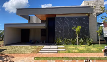 Linda casa térrea pronta pra morar, no  condomínio Art,s.   sofisticada com alto padrão de acabamento