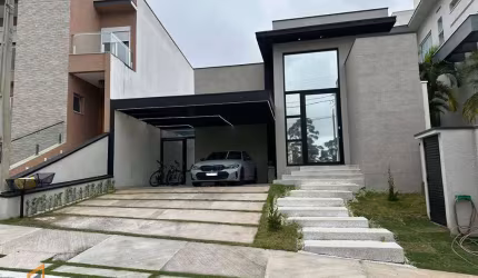 Casa térrea com pé direito duplo, 3 suítes, Piscina, no Condomínio Mosaico da Serra Mogi das Cruzes - SP (porteira fechada) - R$ 2.295.000,00