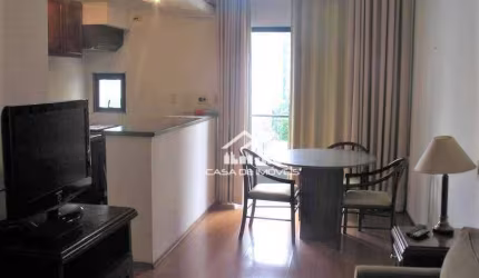 Apartamento duplex com serviços.