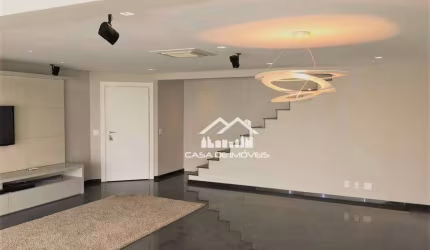 Apartamento duplex de alto padrão com varanda gourmet. 4 suítes. 4 vagas.