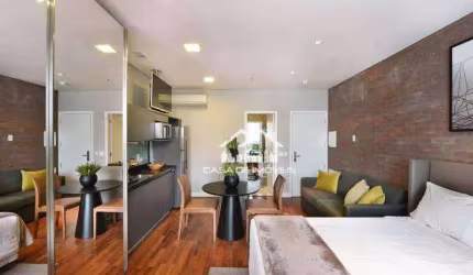 Vende apartamento tipo flat no Itaim Bibi, lindo, de revista!