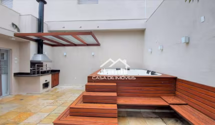 Vende ou aluga cobertura duplex com pé direito duplo, espaço gourmet com solarium e jacuzzi no Panamby.