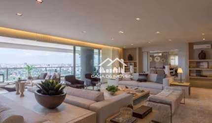 Vende lindíssimo apartamento, de arquiteto, todo mobiliado no Campo Belo.