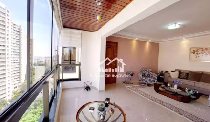 Vende apartamento com 164m², 3 suítes e 3 vagas na Vila Suzana.