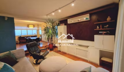 Vende apartamento com 222m², 4 suítes, vista e localização privilegiada no Brooklin.