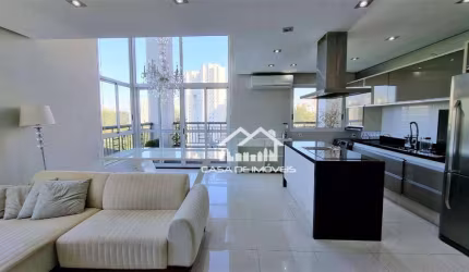 Vende apartamento duplex com 104m², mobiliado, no Panamby.