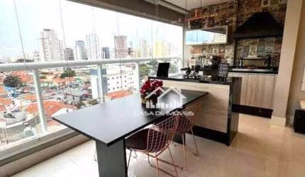 Apartamento à venda no Tatuapé, 127m², 3 dormitórios, 3 vagas