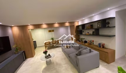 Vende apartamento mobiliado de 92m² com 2 suítes, lavabo, 2 vagas em condomínio clube na Vila Andrade.