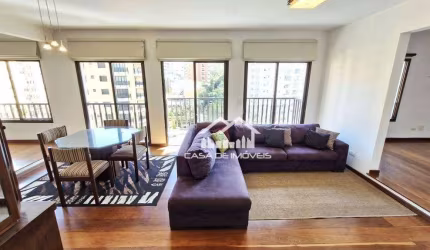 Vende apartamento com 155 m², 3 suítes e 3 vagas no Morumbi.