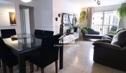 Vende apartamento com 78m², 2 dormitórios sendo 1 suíte, 1 vaga, na Vila Andrade.