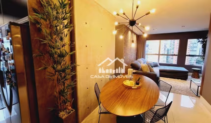 Vende apartamento mobiliado com 70m² no Maxhaus com 2 dormitórios, no Panamby.